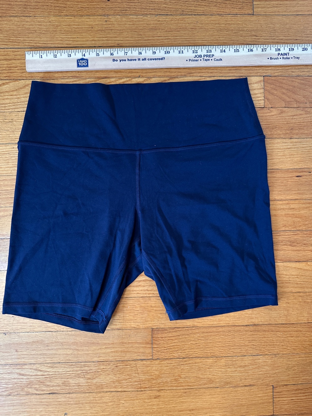 lululemon athletica Navy High-Waist Women's Training Shorts